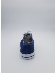 Basket bleu jean à lacets 2