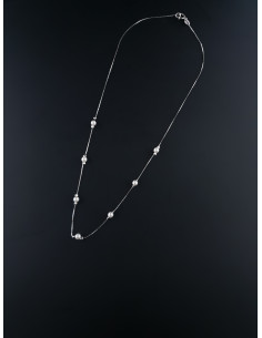 Collier en Argent en perle...