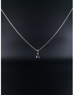 Collier argent et pendentif... 2