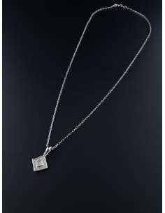 Collier en argent et...