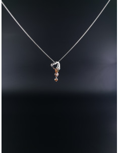 Collier en argent avec... 2