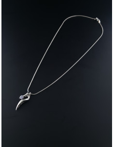 Collier en argent et...