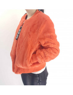 Veste Fourrure Orange... 2