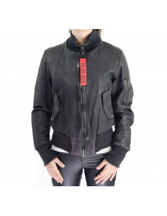 Veste en Cuir Freaky Nation...