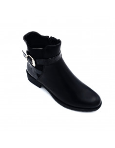 Bottines Noir à boucle... 2