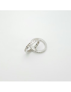 Bague en Argent double...
