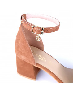 Sandale Gardini à talon Marron 2