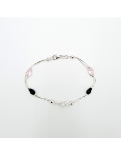 Bracelet en argent avec...