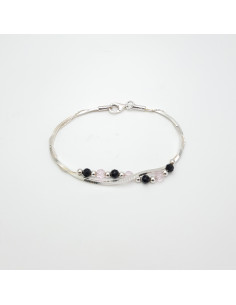 Bracelet en argent double...