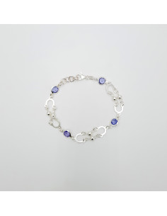 Bracelet en argent et... 2