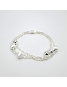 Bracelet en Maille effet...